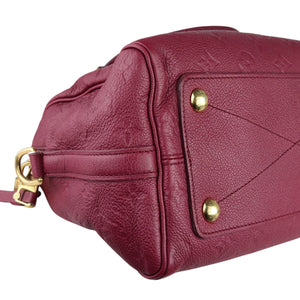 Speedy 25 Empreinte Bandouliere Burgundy GHW