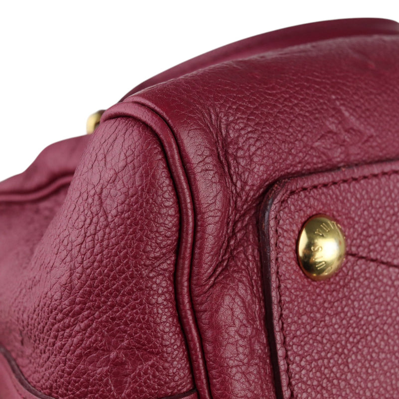 Speedy 25 Empreinte Bandouliere Burgundy GHW