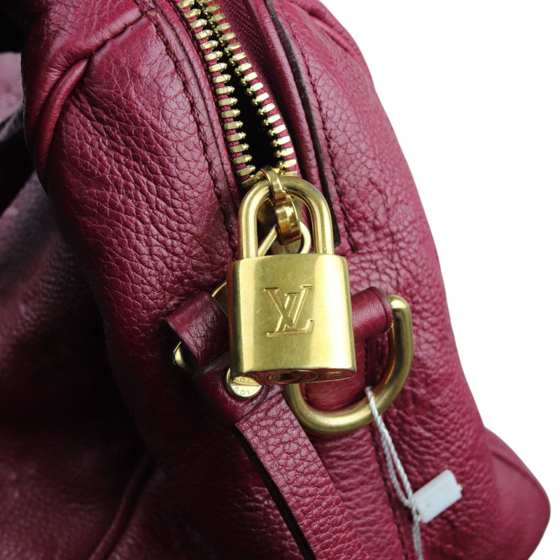 Speedy 25 Empreinte Bandouliere Burgundy GHW