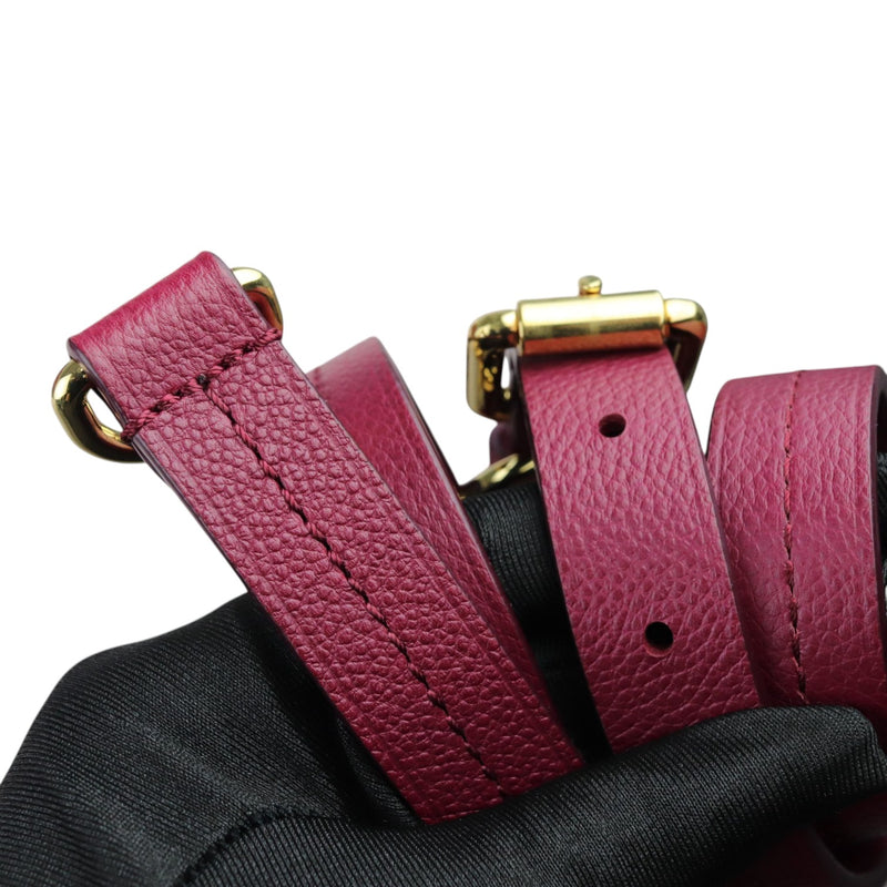 Speedy 25 Empreinte Bandouliere Burgundy GHW