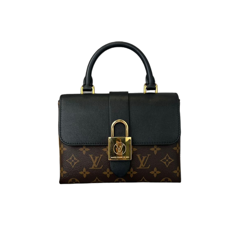 Louis Vuitton Locky BB Flap Bag Monogram Black GHW. Original