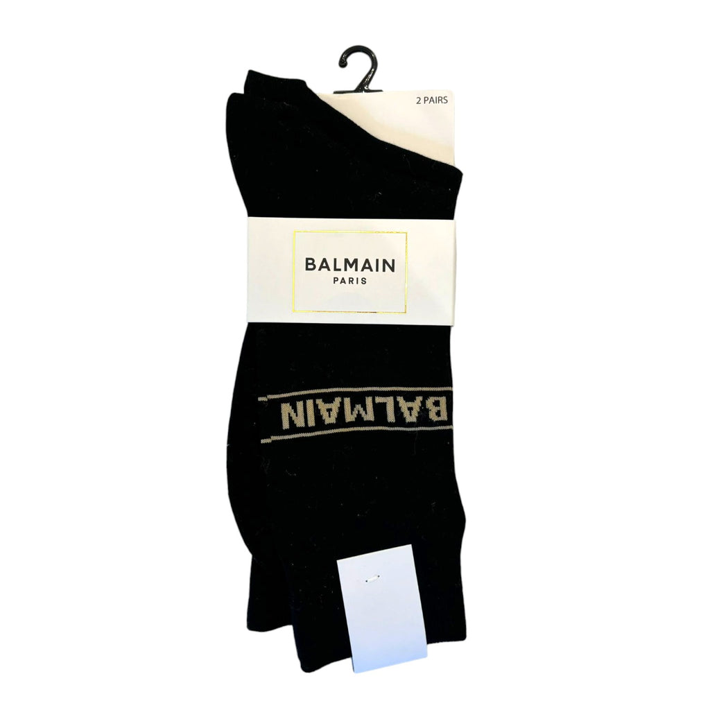 Socks Mercerized Cotton Black Size 39 - 42