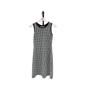 Zucca Print Sleeveless Dress One Size