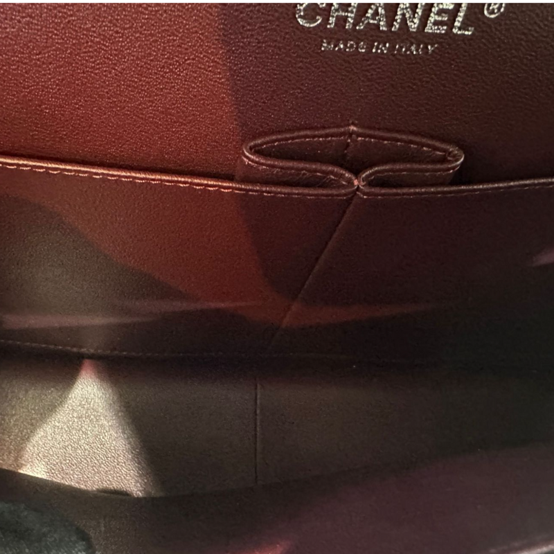 Chanel 22P WOC Classic Flap CC Red Caviar Calfskin Leather CF