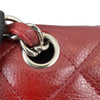 Classic Double Flap Jumbo Caviar Red SHW