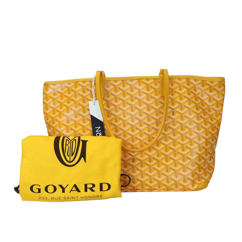 GOYARD ARTOIS PM Gris Tote Bag Grey Authentic Guaranteed