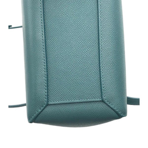 Nano Belt Bag Leather Green GHW