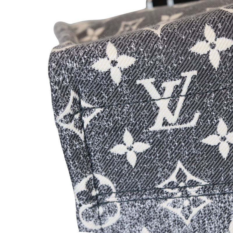 Louis Vuitton Onthego Tote Monogram Jacquard Denim mm