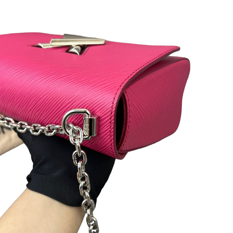 Twist Lock Epi Leather MM Pink GHW