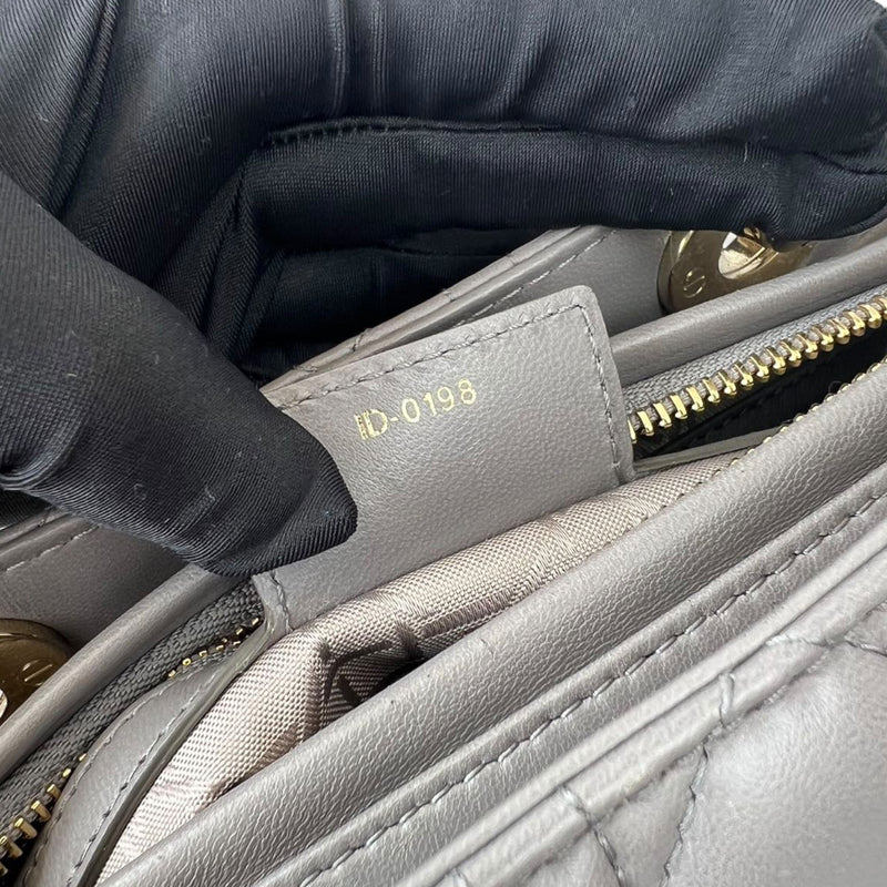 Lady Dior Medium Grey GHW