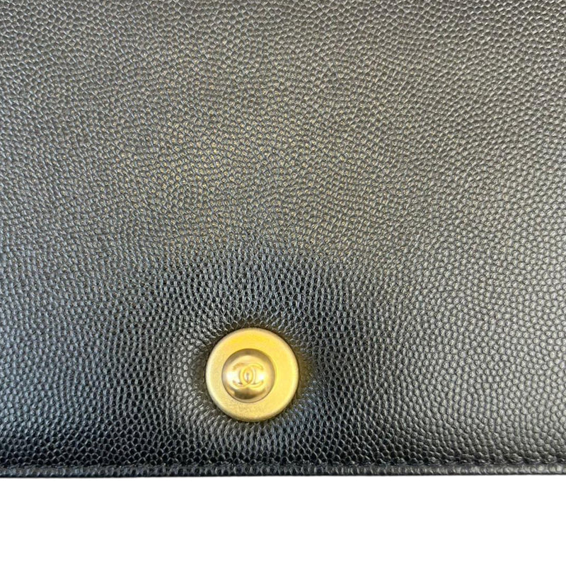Boy Old Medium Caviar Black GHW