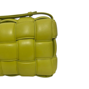 Padded Cassette Nappa Maxi Intreccio Kiwi GHW