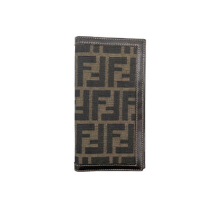 Monogram Zucca Long Flap Wallet Brown