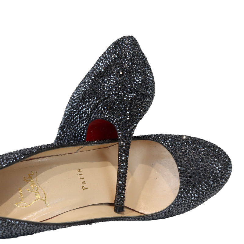 Simple Pump Strass Black 37.5