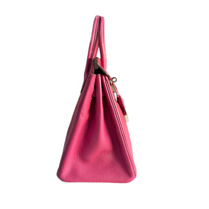 Birkin 25 Fuschia Chevre PHW