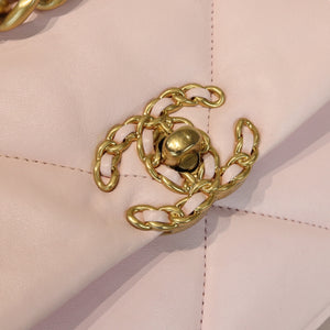 19 Small 22P Goatskin Pink Mixed Hardware