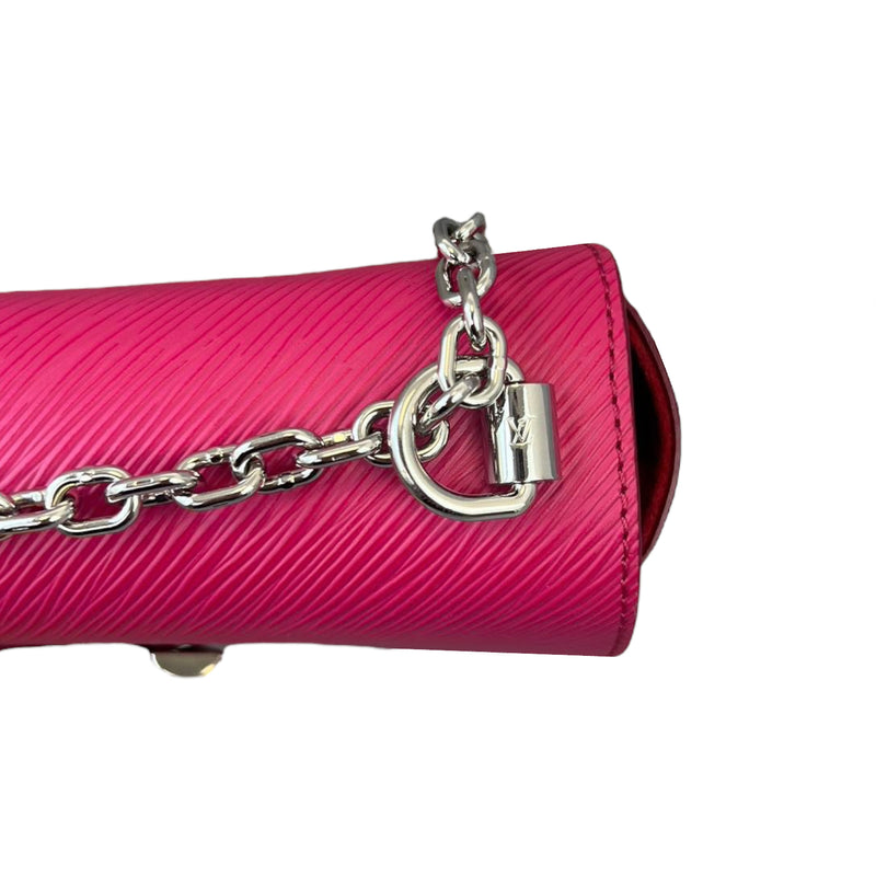 Twist Lock Epi Leather MM Pink GHW