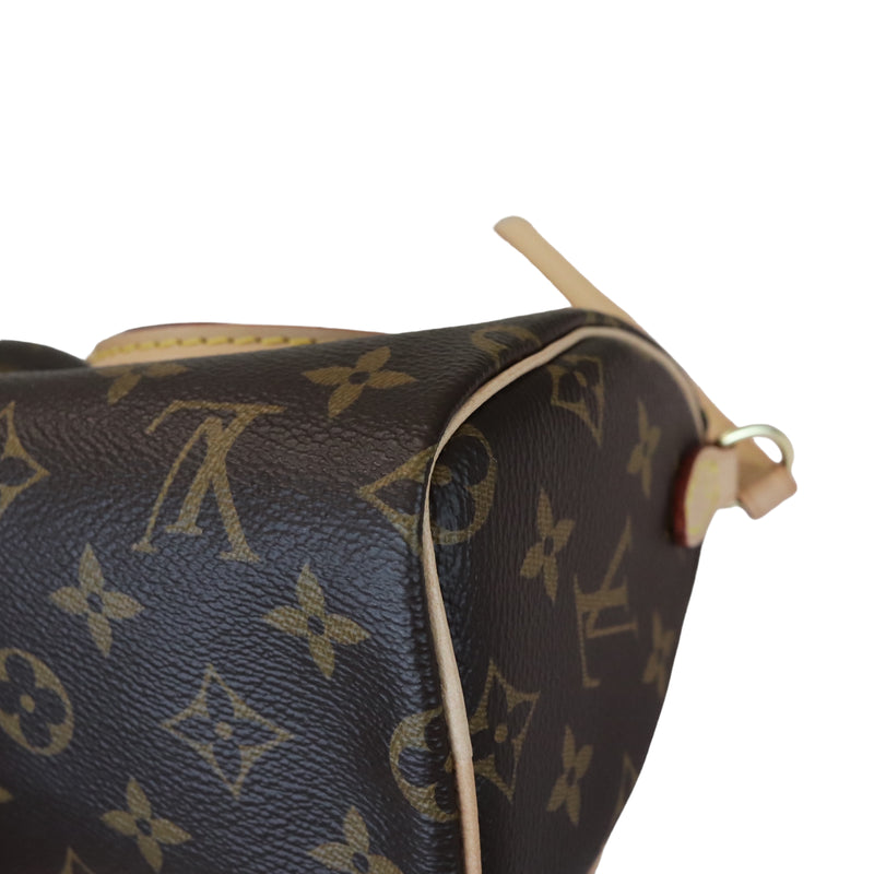 Louis Vuitton Nano Speedy Monogram Canvas Brown in Coated Canvas with  Gold-tone - US