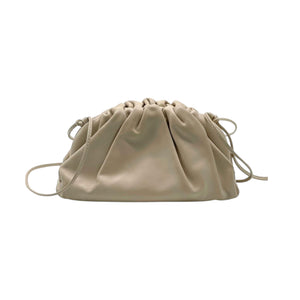 Mini Pouch Leather Cream