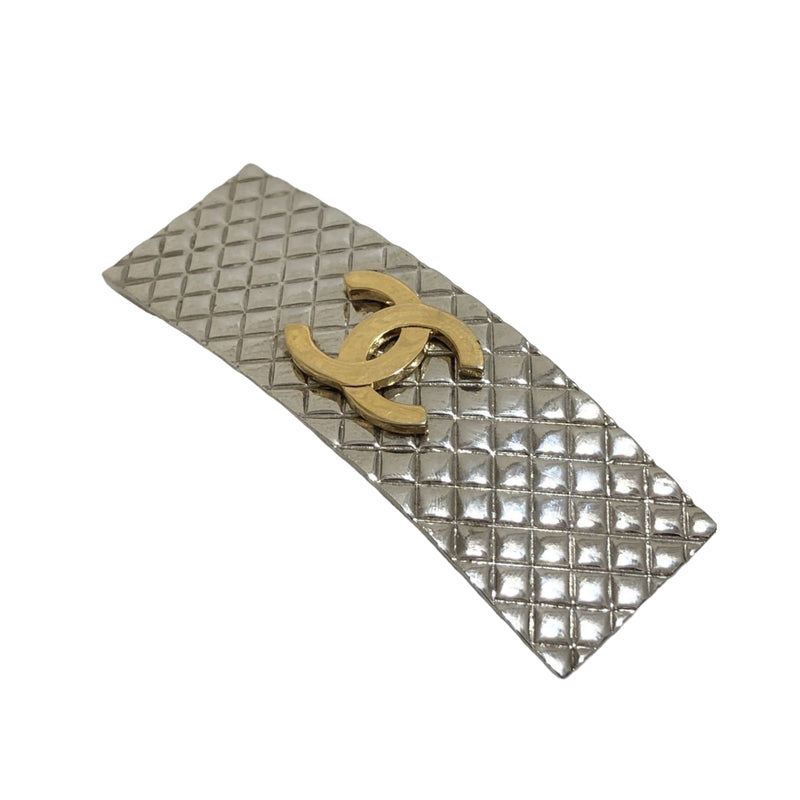 Silver Gold CC Hair Clip