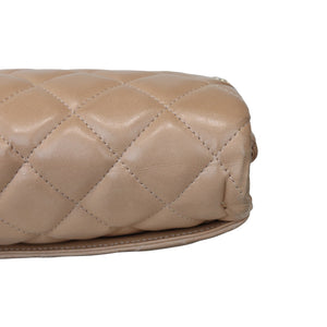 Timeless Clutch in Lambskin Leather Caramel LGHW