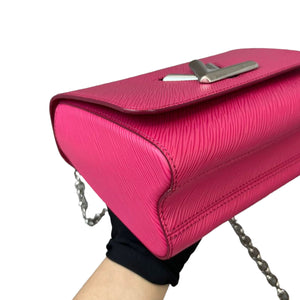 Twist Lock Epi Leather MM Pink GHW