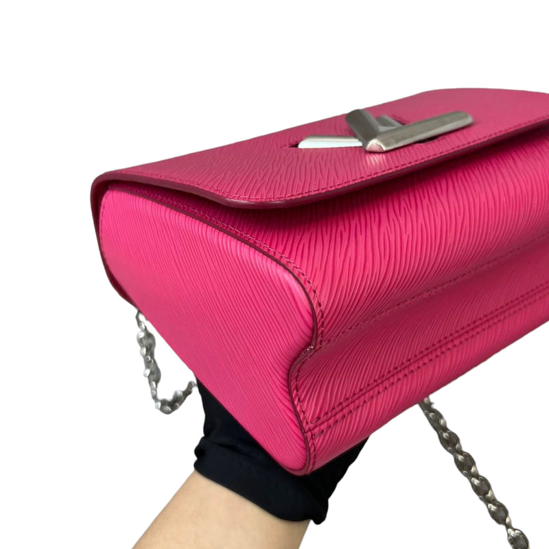 Twist Lock Epi Leather MM Pink GHW