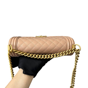 Caviar Boy Old Medium Beige GHW