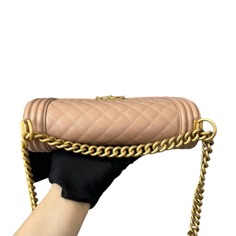 Caviar Boy Old Medium Beige GHW