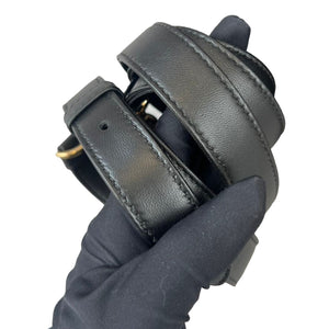Large Lady Dior Lambskin Black GHW