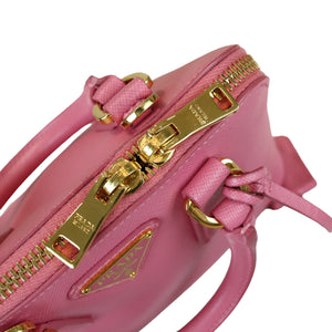 Promenade Mini Saffiano Pink GHW