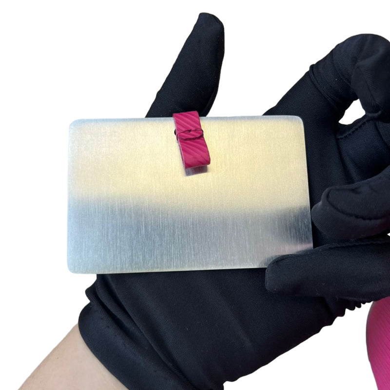 Twist Lock Epi Leather MM Pink GHW