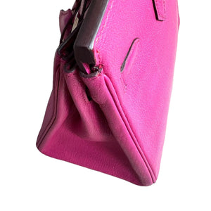 Birkin 25 Fuschia Chevre PHW