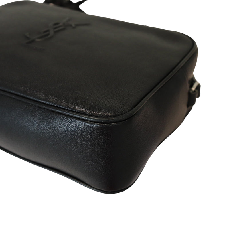 Lou Camera Bag Leather Black SHW