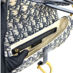 Oblique Saddle Blue Medium GHW