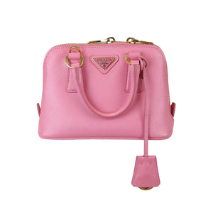 Promenade Mini Saffiano Pink GHW