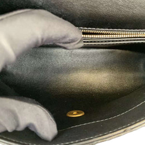 Python Coco Handle Small Flap Black GHW