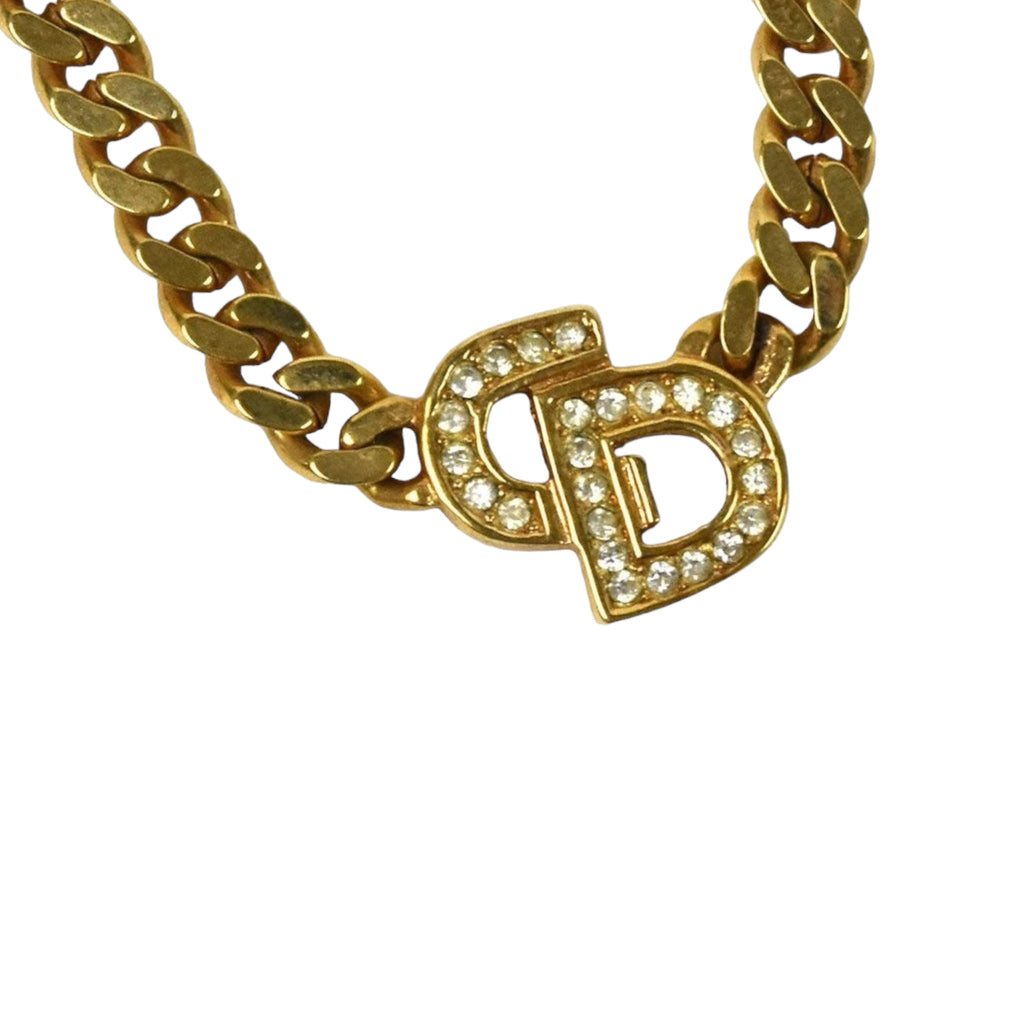 CD Logo Necklace GHW