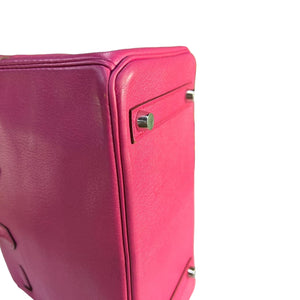 Birkin 25 Fuschia Chevre PHW