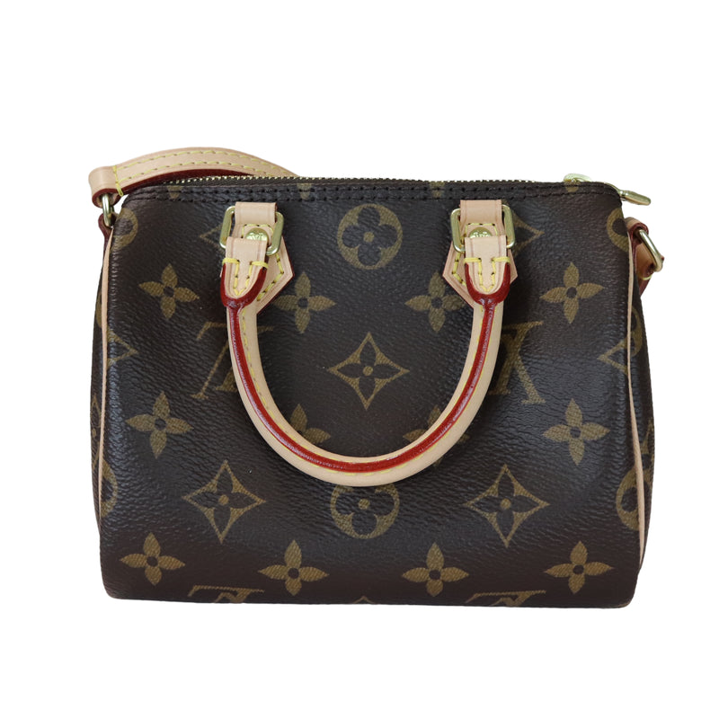 Louis Vuitton Vernis Monogram Nano Speedy