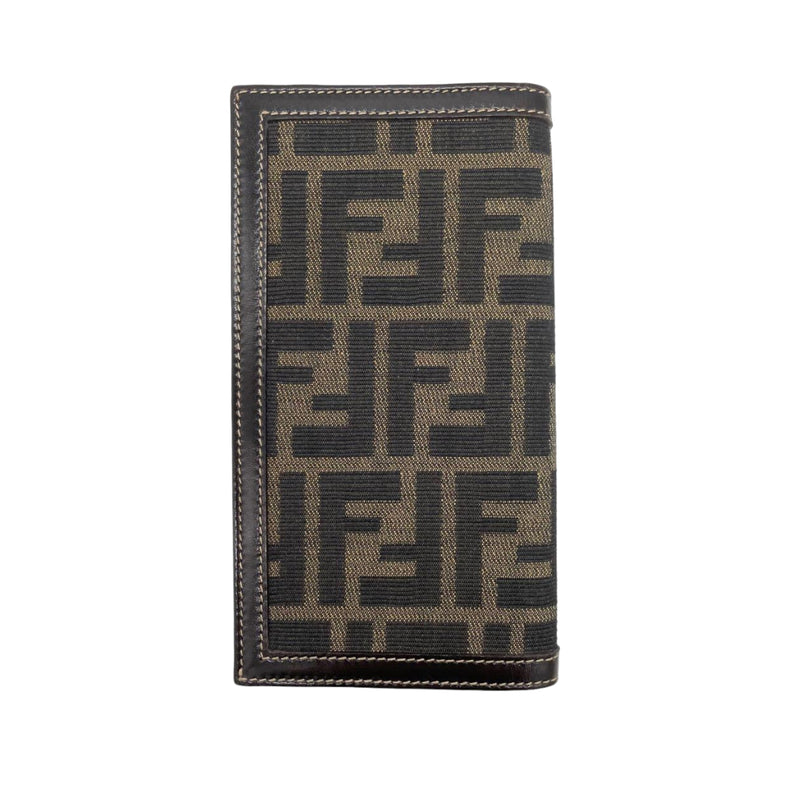 Monogram Zucca Long Flap Wallet Brown