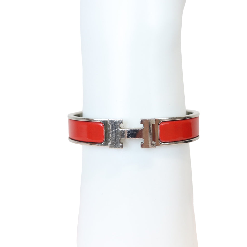 Clic H Bracelet PHW Red