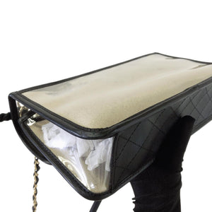 Coco "Sand by the Sea" Runway Pearl Handle Black PVC