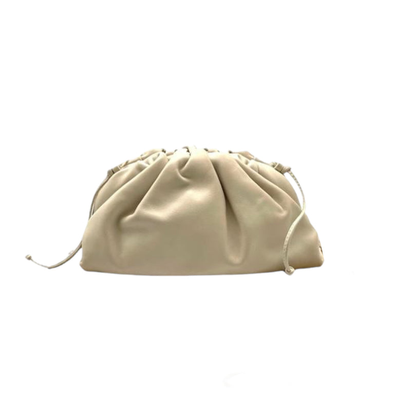 Mini Pouch Leather Cream