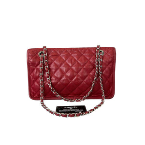 French Riviera Flap Caviar Red SHW