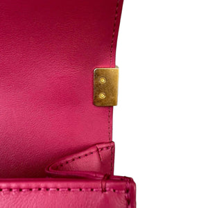 Boy Old Medium Handle Calfskin Pink GHW