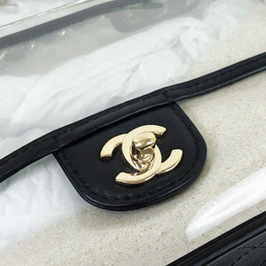 Coco "Sand by the Sea" Runway Pearl Handle Black PVC