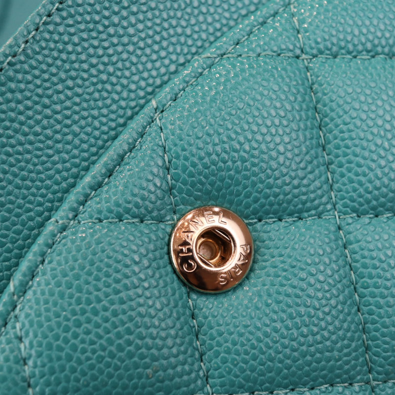 Chanel teal 2025 bag