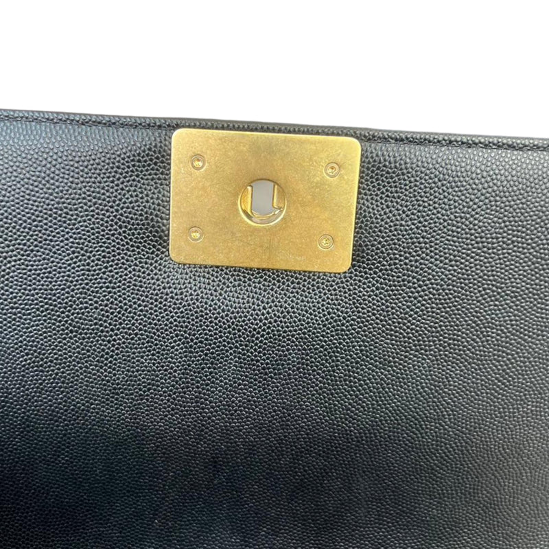Boy Old Medium Caviar Black GHW
