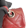 Classic Double Flap Jumbo Caviar Red SHW